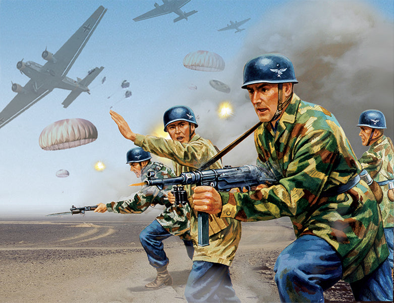 1/32 VINTAGE CLASSIC: WWII German Paratroops