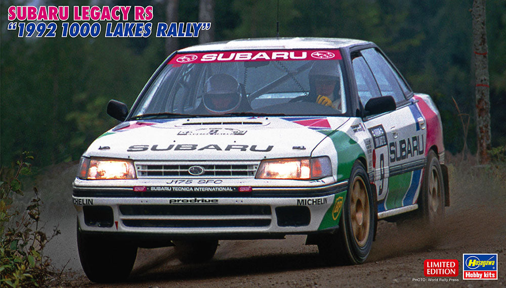 1/24 Subaru Legacy RS "1992 1000 Lakes Rally"