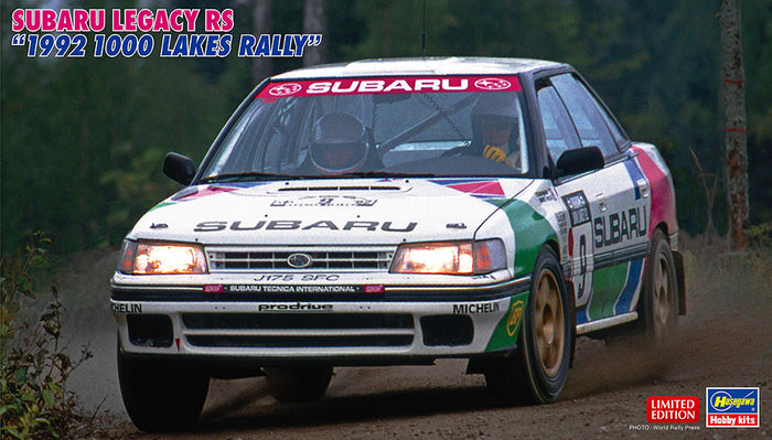 1/24 Subaru Legacy RS "1992 1000 Lakes Rally"