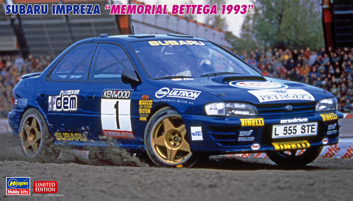1/24 Subaru Impreza Memorial Bettega 1993