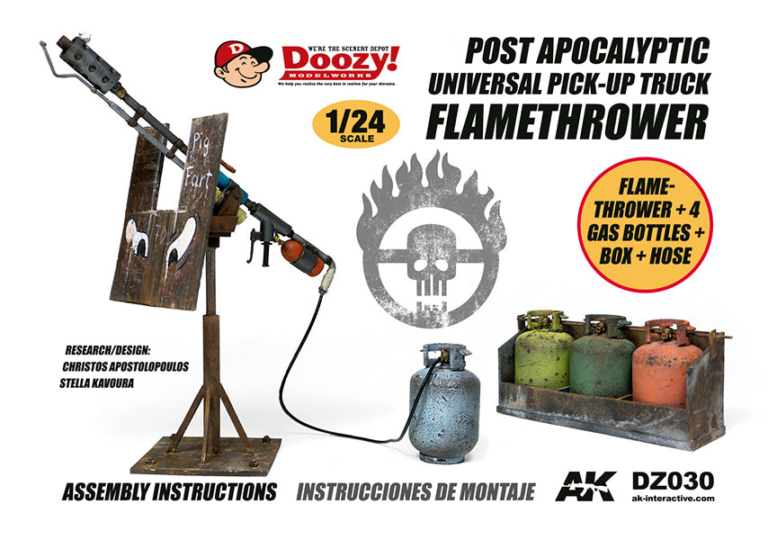 DOOZY! 1/24 UNIVERSAL PICK-UP TRUCK FLAMETHROWER