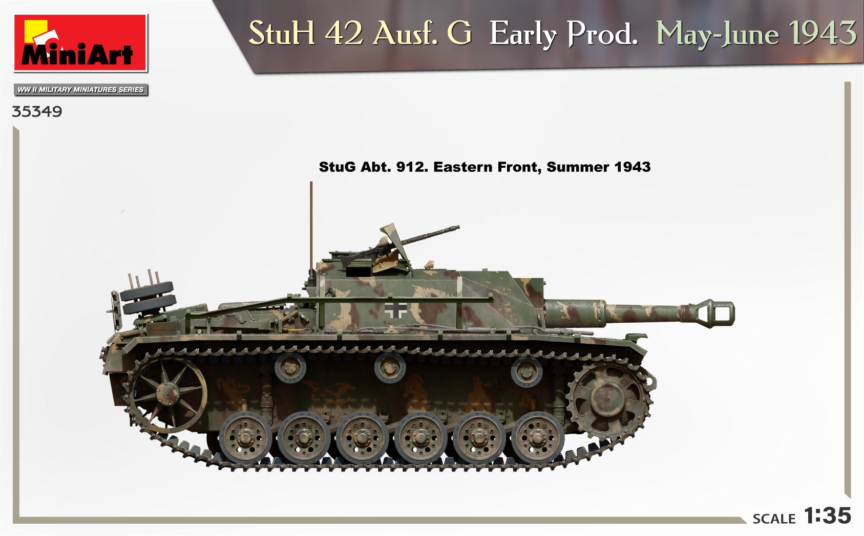 1/35 StuH 42 Ausf. G  Early Prod. May-June 1943