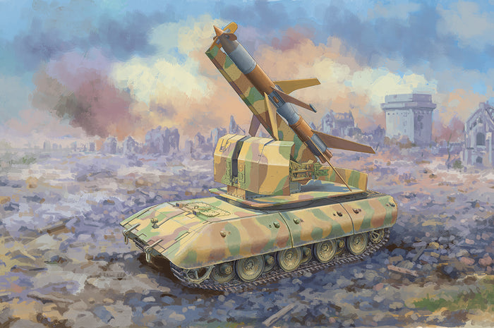 1/35 E-100 Flakpanzer with Flakrakete Rheintocher I