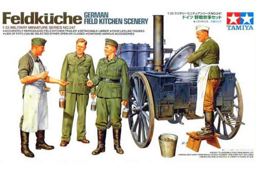 1/35 German Field Kitchen Scenary