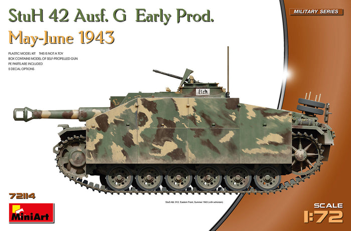 1/72 StuH 42 Ausf. G  Early Prod. May-June 1943