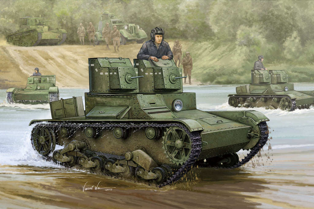 1/35 Soviet T-26 Light Infantry Tank Mod 1931