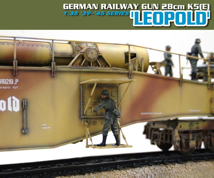 1/35 German Railway Gun 28cm K5(E) 'Leopold'