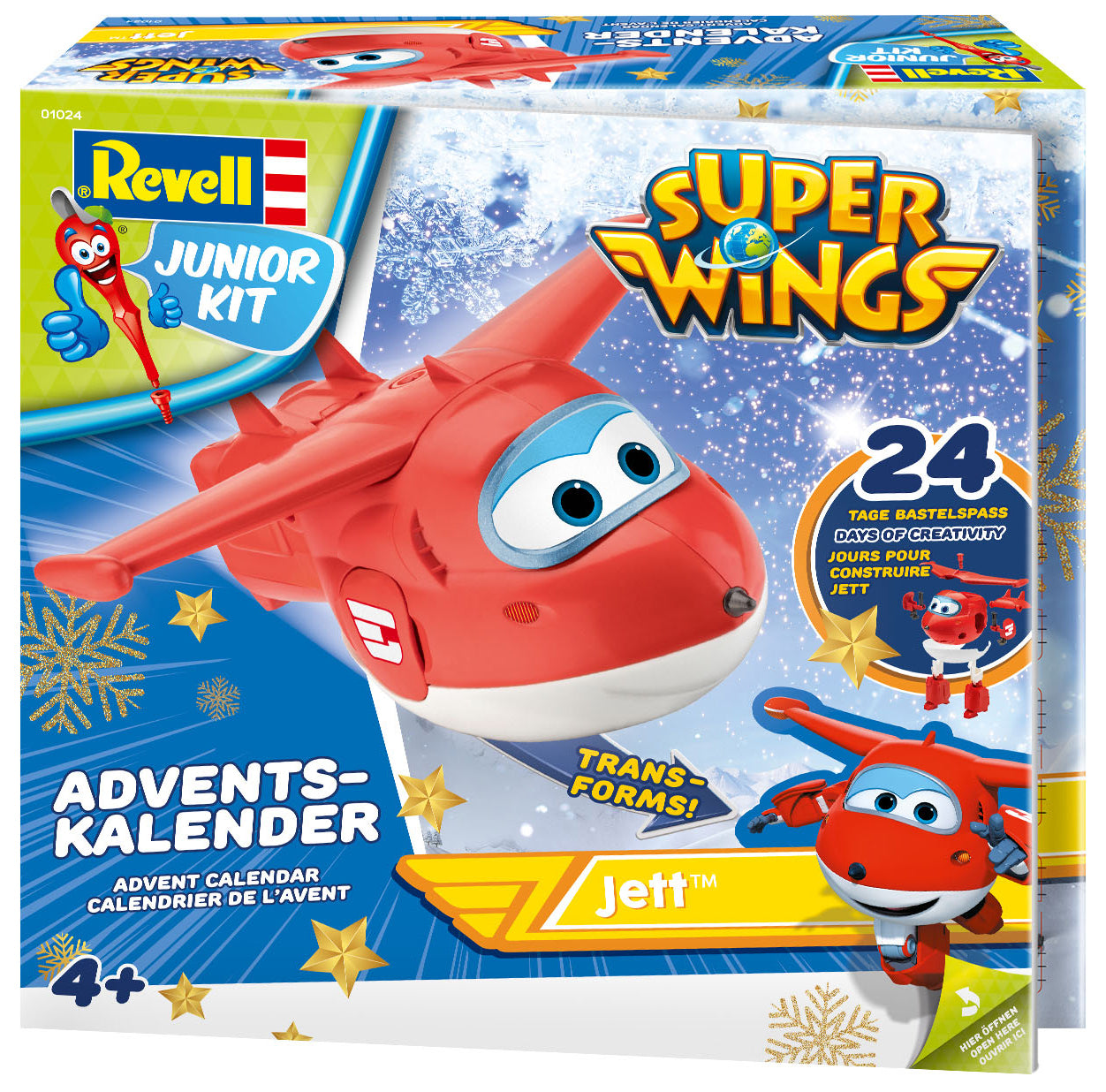 1/20 JUNIOR KIT Advent Calendar SuperWings - Jett