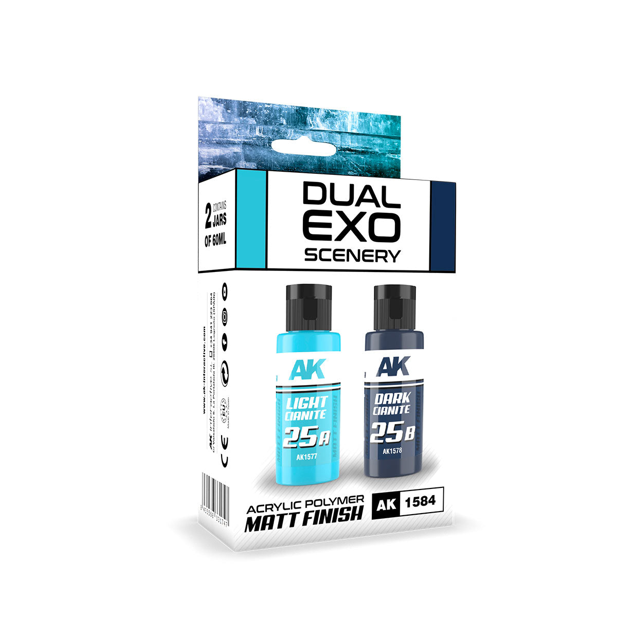 LIGHT CIANITE & DARK CIANITE DUAL EXO Set
