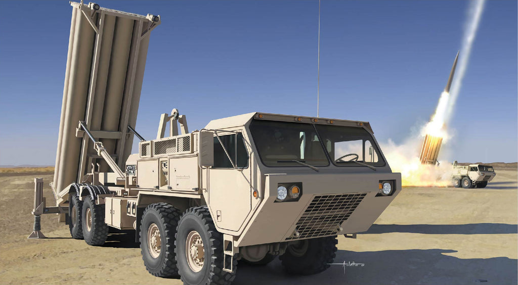 1/35 M1120 Terminal High Altitude Area Defense Missile Launcher