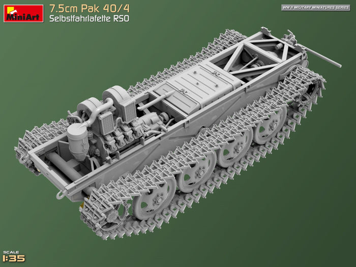 1/35 7.5cm Pak 40/4 Selbstfahrlafette RSO