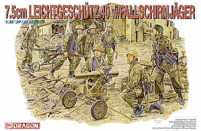 1/35 7.5cm Leichtgeschutz 40 with Crew