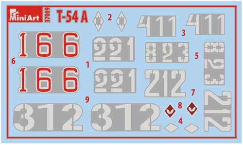 1/35 T-54A Interior Kit