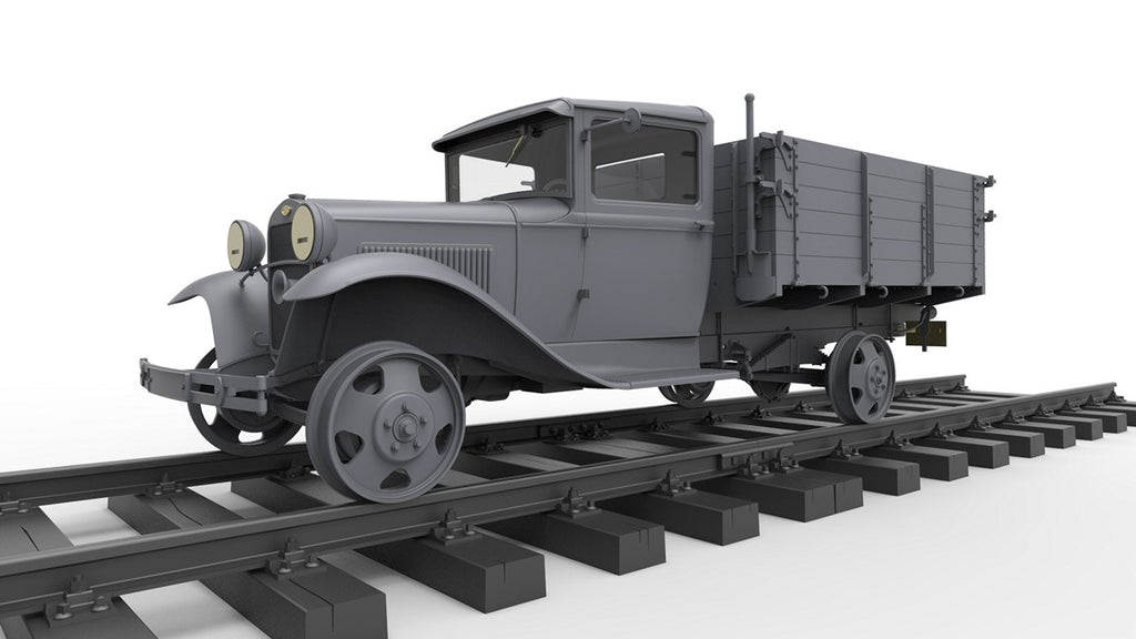 1/35 1,5 Ton Railroad Truck AA Type