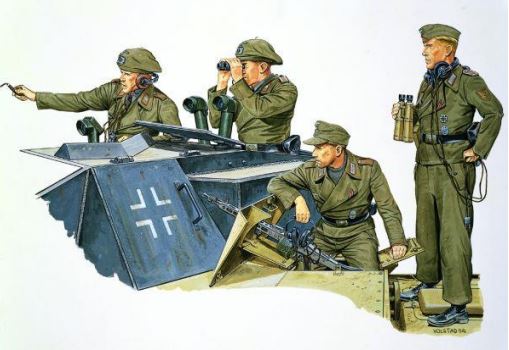 1/35 German Sturmartilierie Crew 1940-45