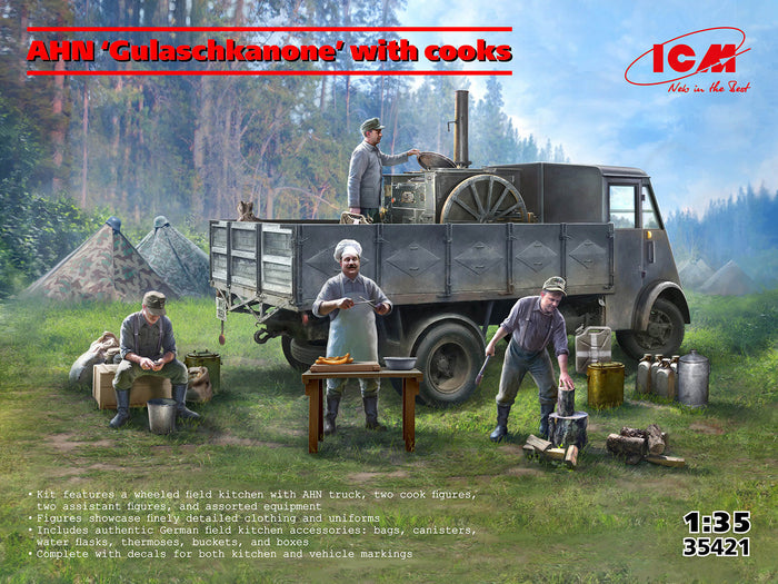 1/35 AHN 'Gulaschkanone' with cooks