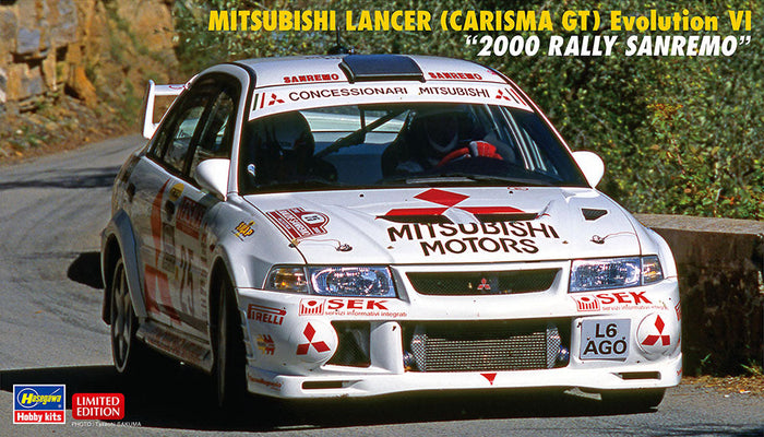 1/24 Mitsubishi Lancer (Carisma GT) Evolution VI "2000 Rally Sanremo"