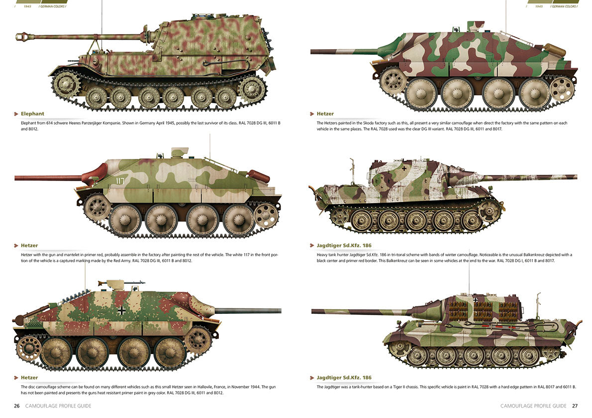 1945 German Colors Profile Guide - English