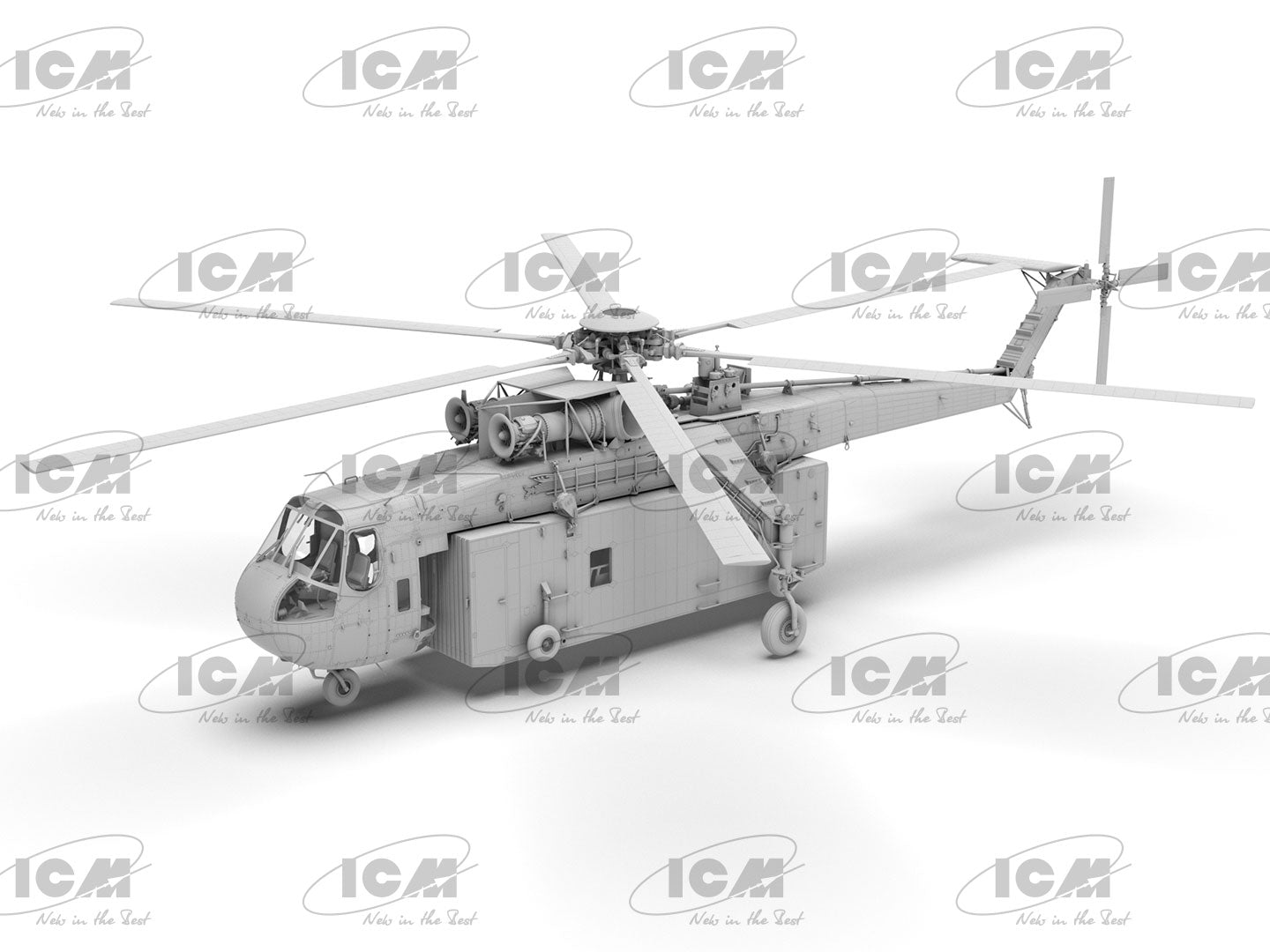 1/35 Sikorsky S-64E Skycrane with Universal Pod