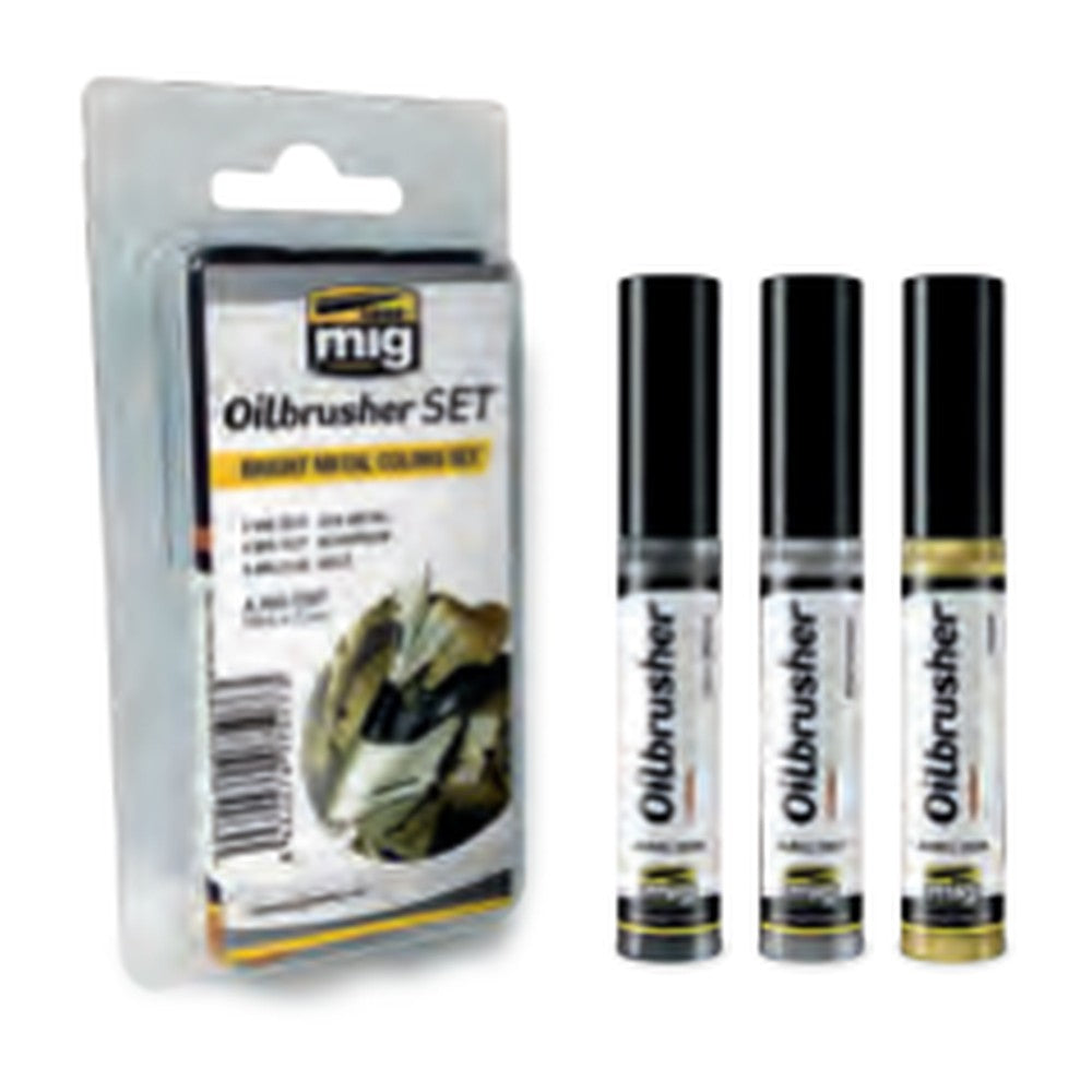 Bright Metal Colors OILBRUSHER SET