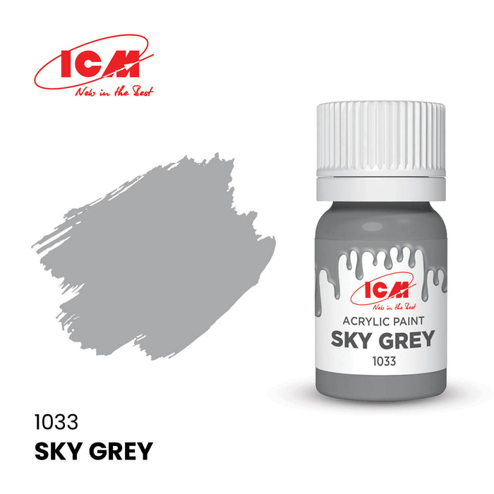 ACRYLIC PAINT Sky Grey 12 ml