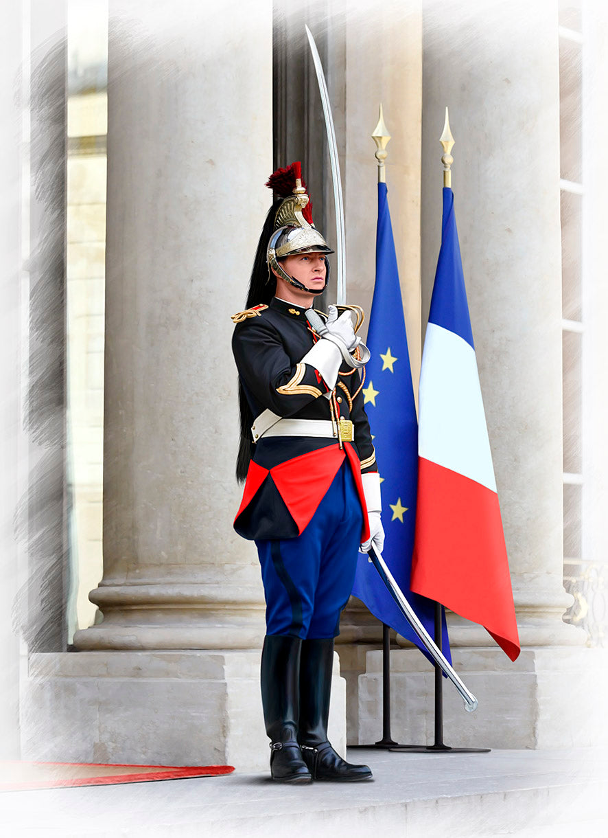 1/16 French Republican Guard Cavalry Regiment Corporal