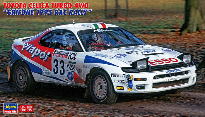 1/24 Toyota Celica Turbo 4WD "Grifone 1995 RAC Rally"