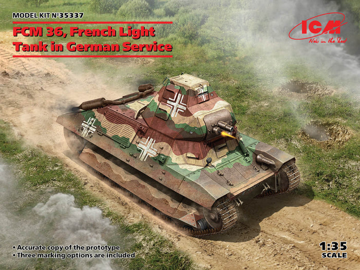 1/35 FCM 36 French Light Tank German Service