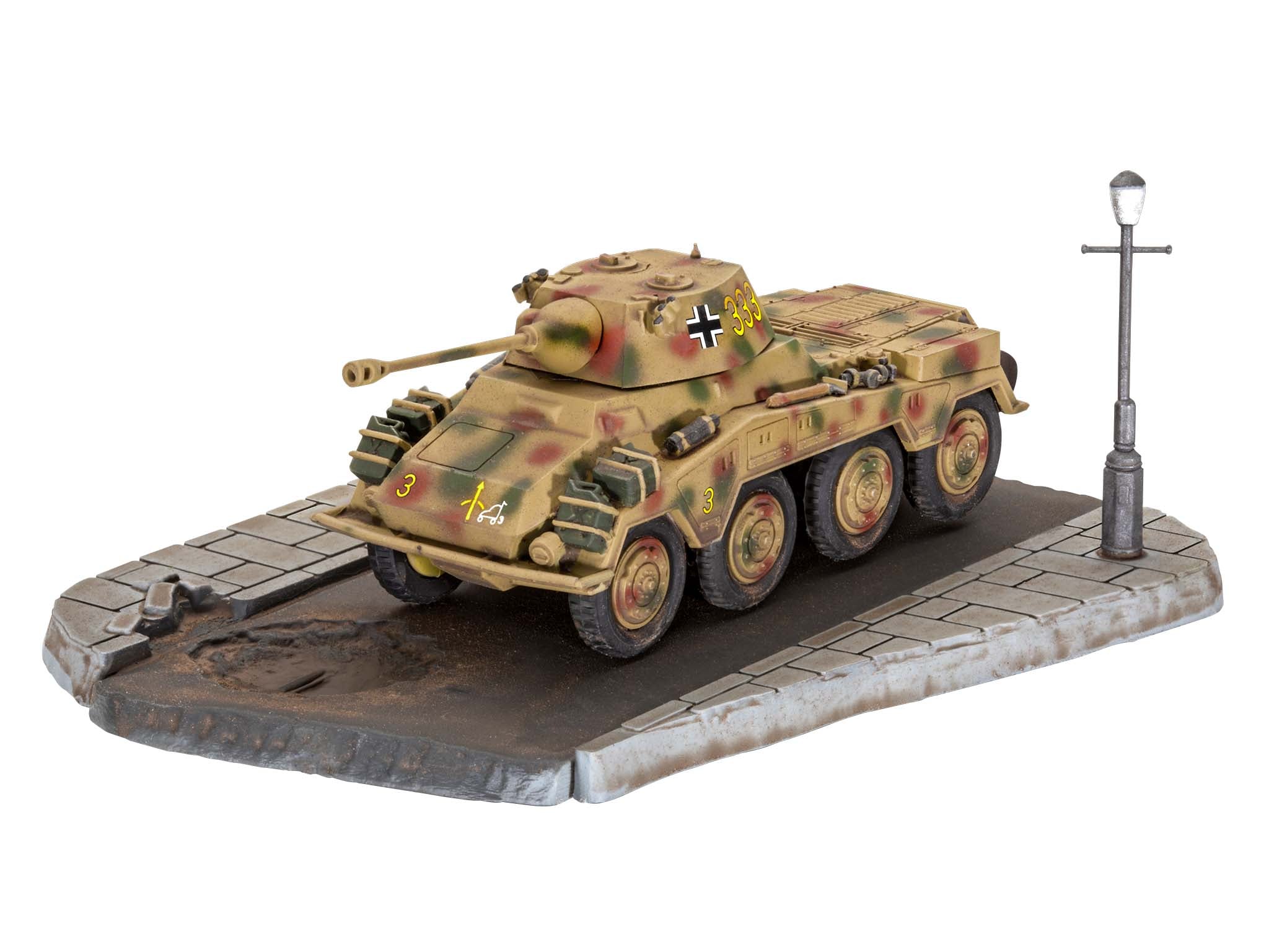 1/76 First Diorama Set - Sd.Kfz.234/2 Puma