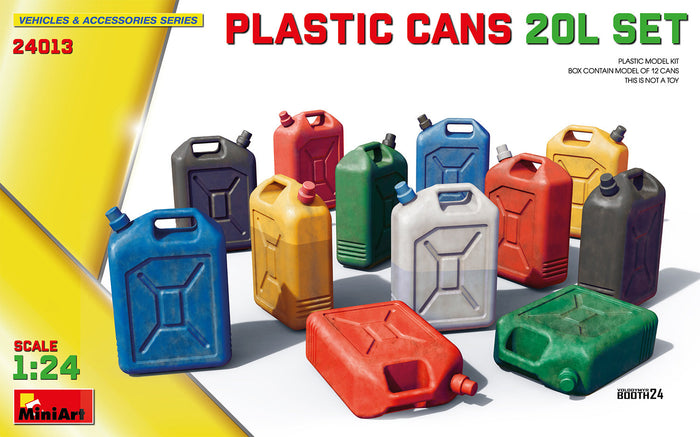 1/24 Plastic Cans 20L Set