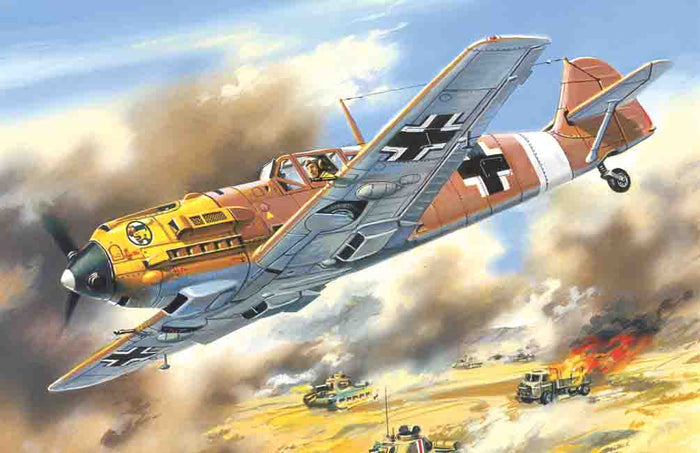 1/72 Messerschmitt Bf 109E-7/Trop WWII