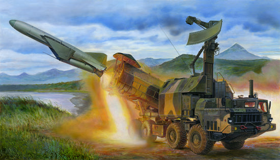 1/35 Russian 4K51 Rubezh Coastal ASM withP-15