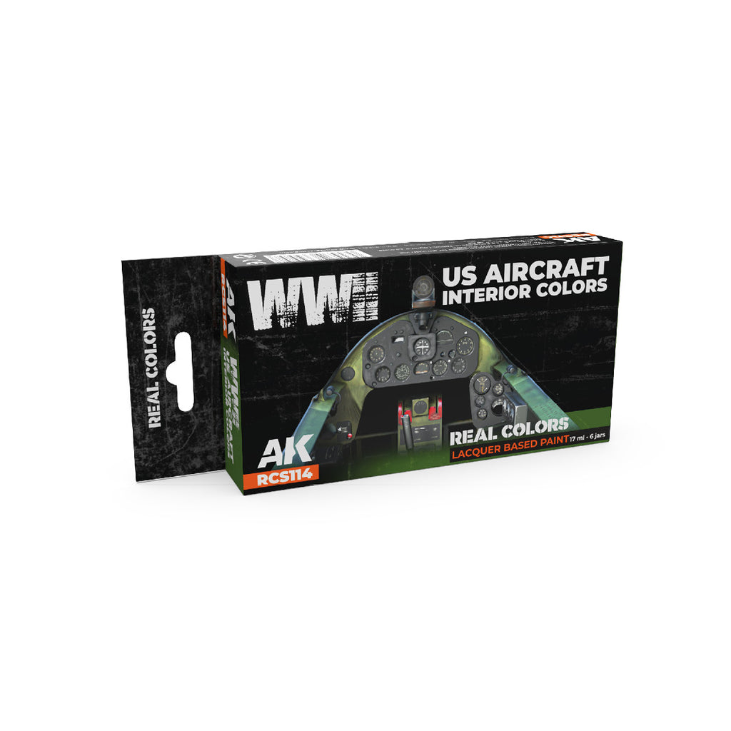 WWII US Aircraft Interior Colors SET