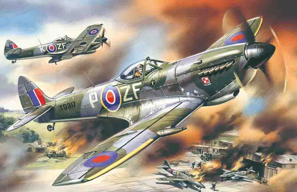 1/48 Spitfire Mk.XVI WWII British Fighter