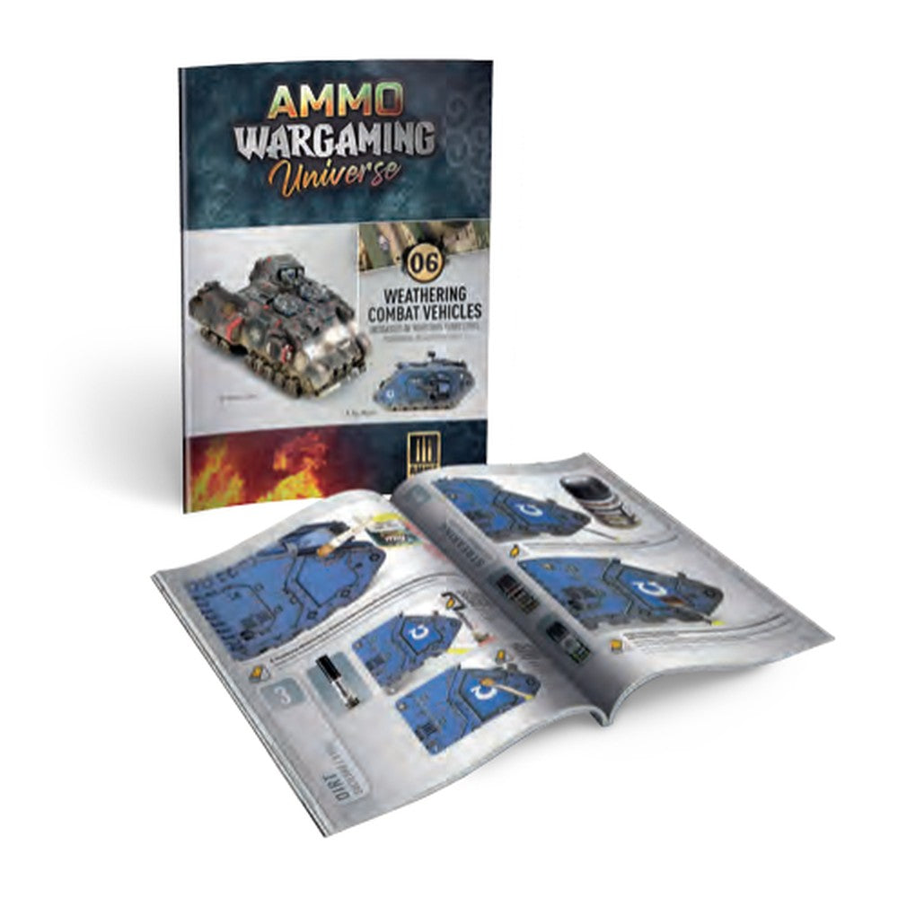 AMMO WARGAMING UNIVERSE Book 06 - Weathering Combat Vehicles ENGLISH, CASTELLANO, POLSKI