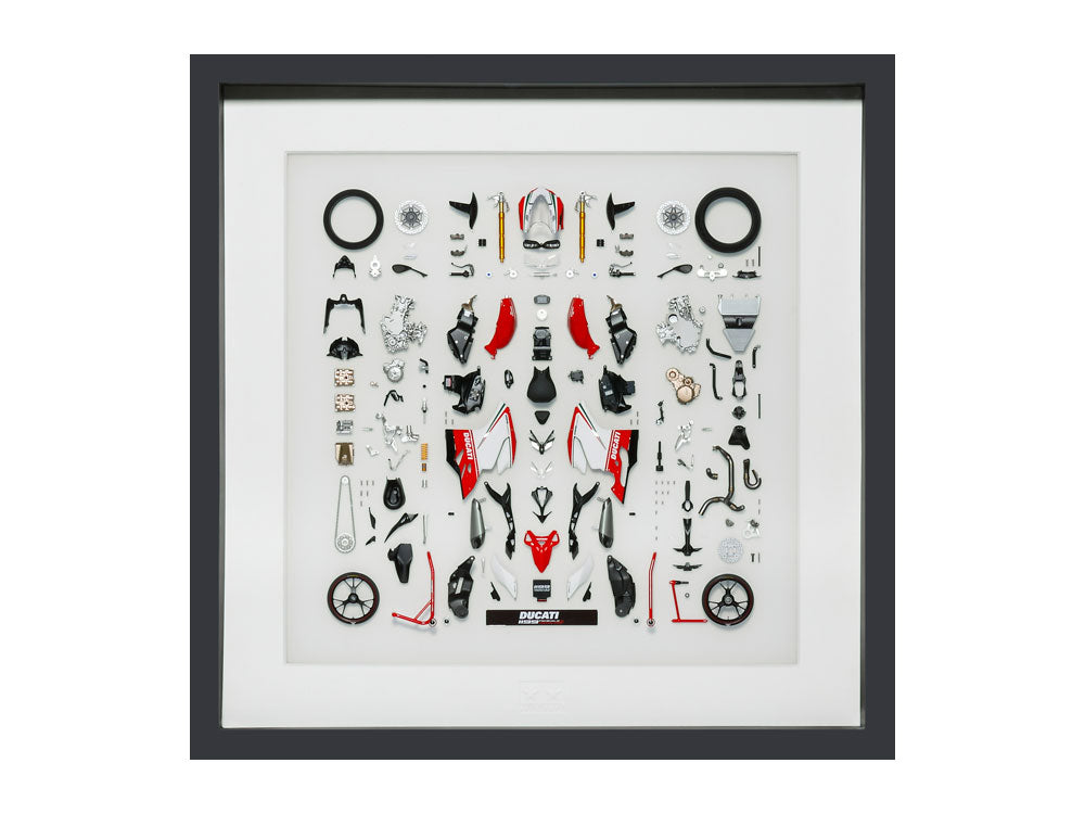 Quadro Moto Ducati Panigale Tricolore