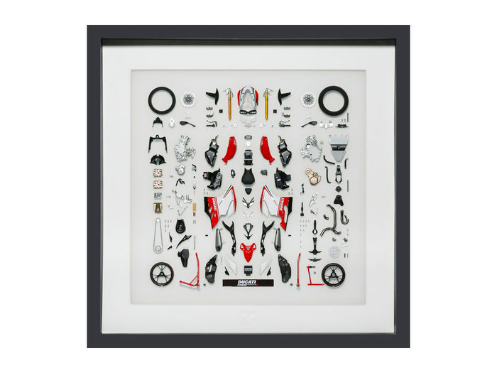 Quadro Moto Ducati Panigale Tricolore