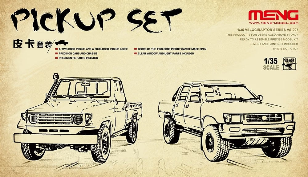 1/35 Pickup Set