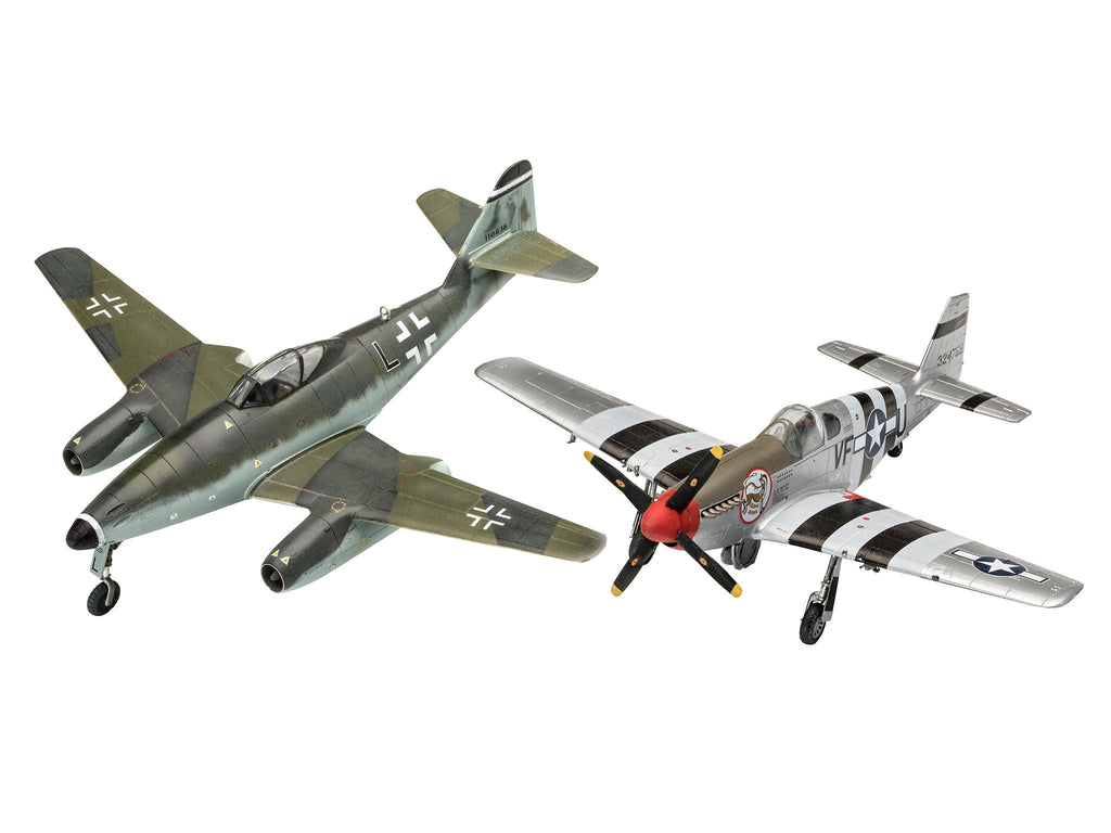 1/72 Me262 & P-51B - Combat Set