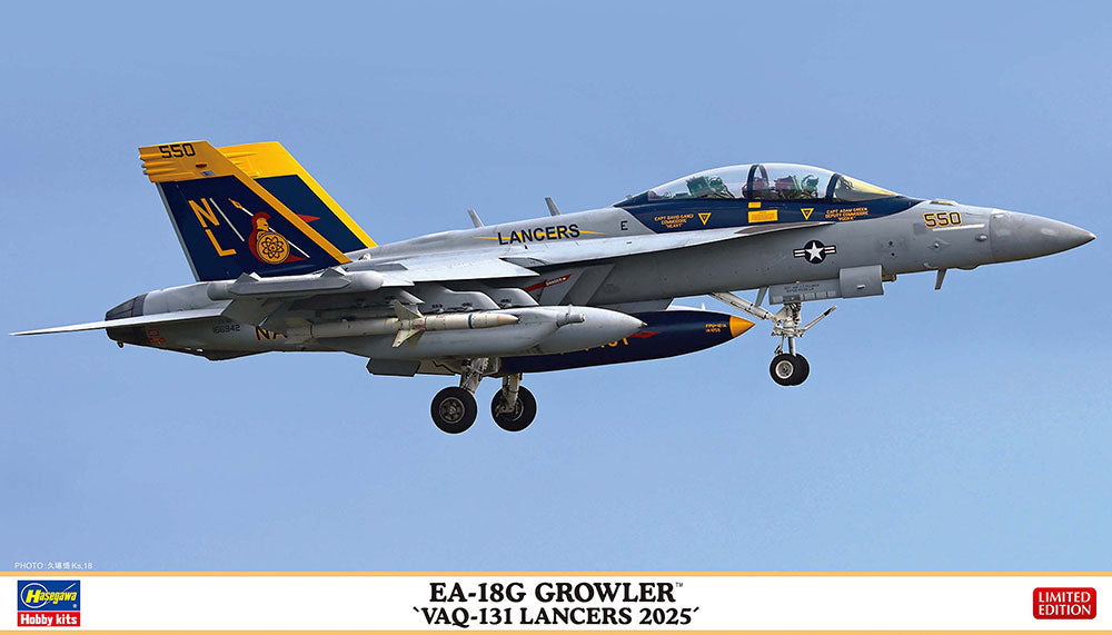 1/72 EA-18G Growler "VAQ-131 Lancers 2025"