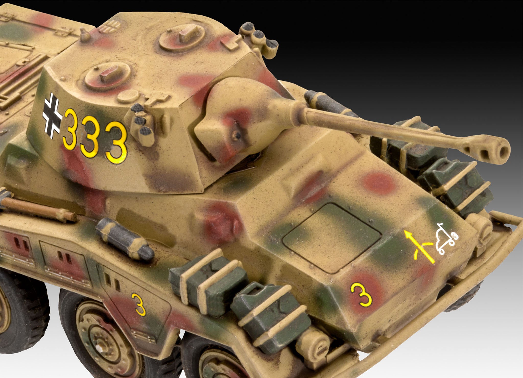 1/76 First Diorama Set - Sd.Kfz.234/2 Puma