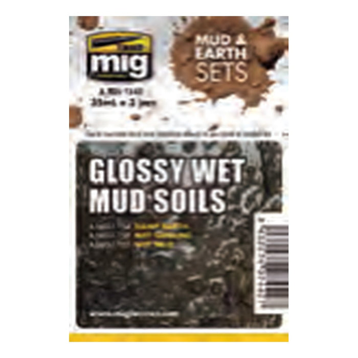 Glossy Wet Mud Soils