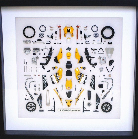 Quadro Moto Yamaha YZR 2006