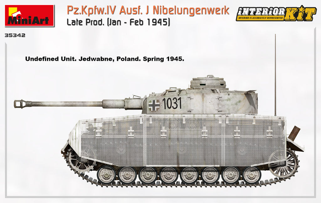 1/35 Pz.Kpfw.IV Ausf. J Nibelungenwerk Late Prod. (Jan - Feb 1945)