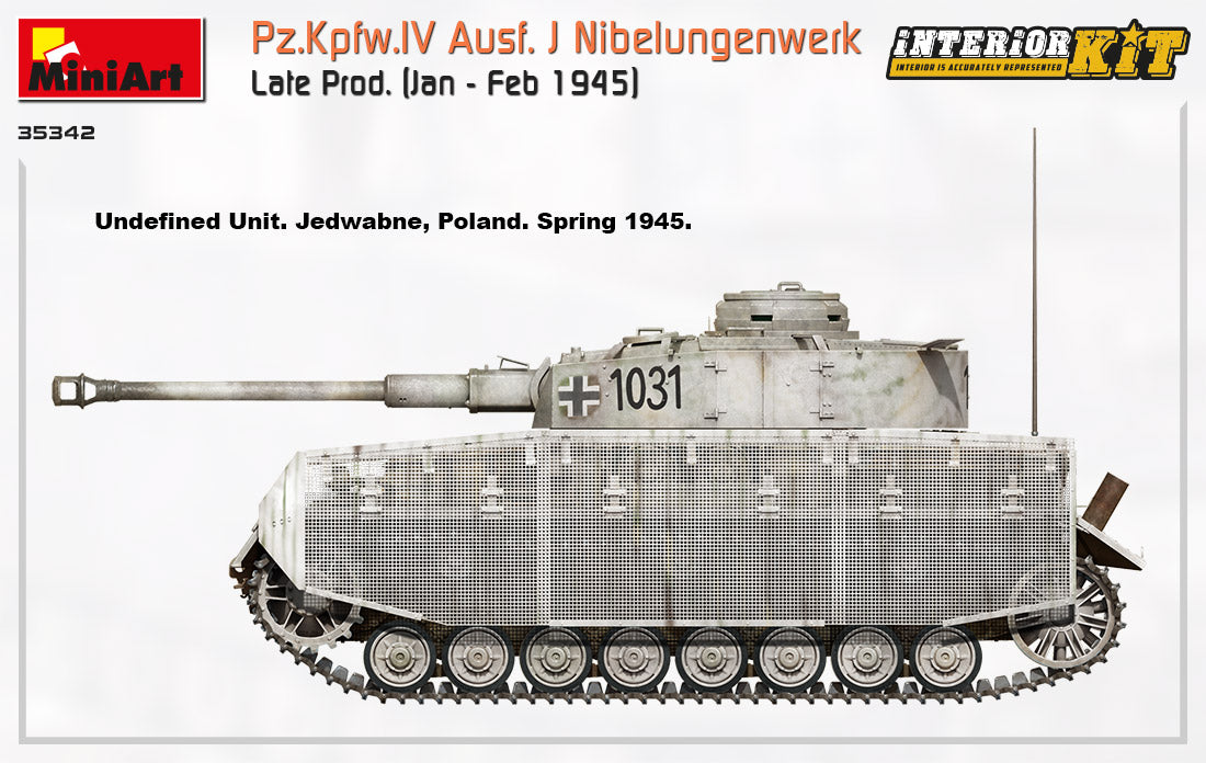 1/35 Pz.Kpfw.IV Ausf. J Nibelungenwerk Late Prod. (Jan - Feb 1945)