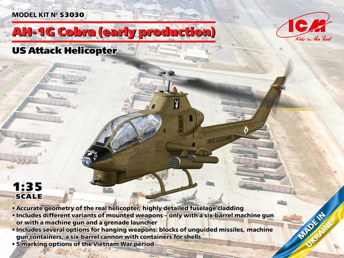 1/35 AH-1G Cobra early productionUS Attack Helicopter