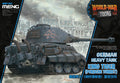 German Heavy Tank King Tiger (Porsche Turret) (Cartoon Model)
