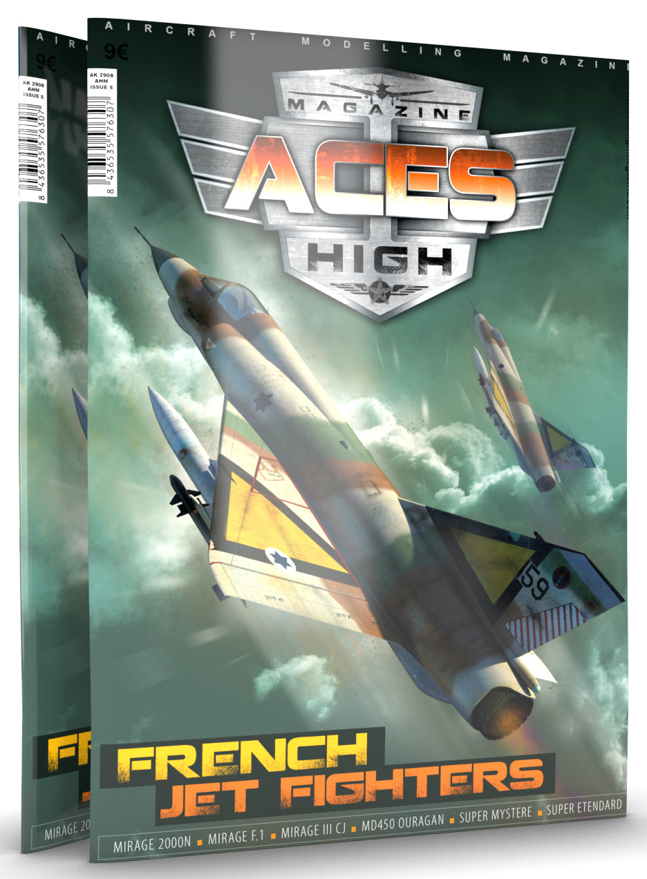 Issue 15. ACES HIGH French Jet Fighters - Spanish