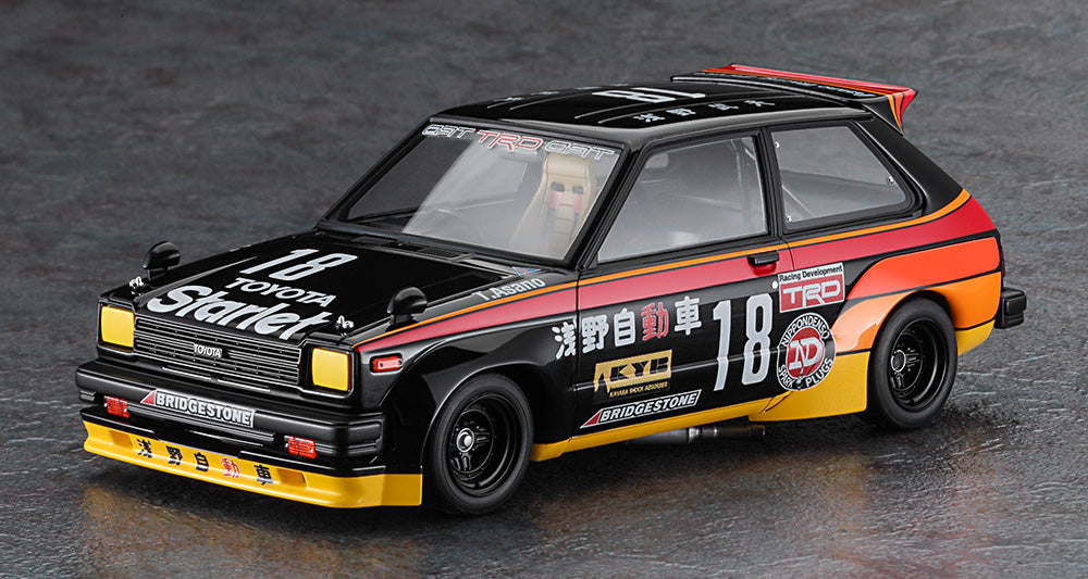 1/24 Asano Racing Service STARLET KP61 "1982 Starlet Grand Cup Race Champion"