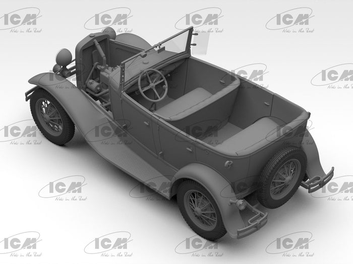 1/24 GAZ-A in German Service